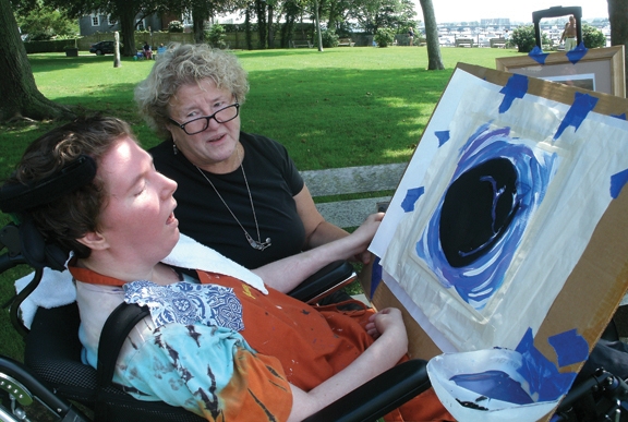 Maggie and Nancy Worthen